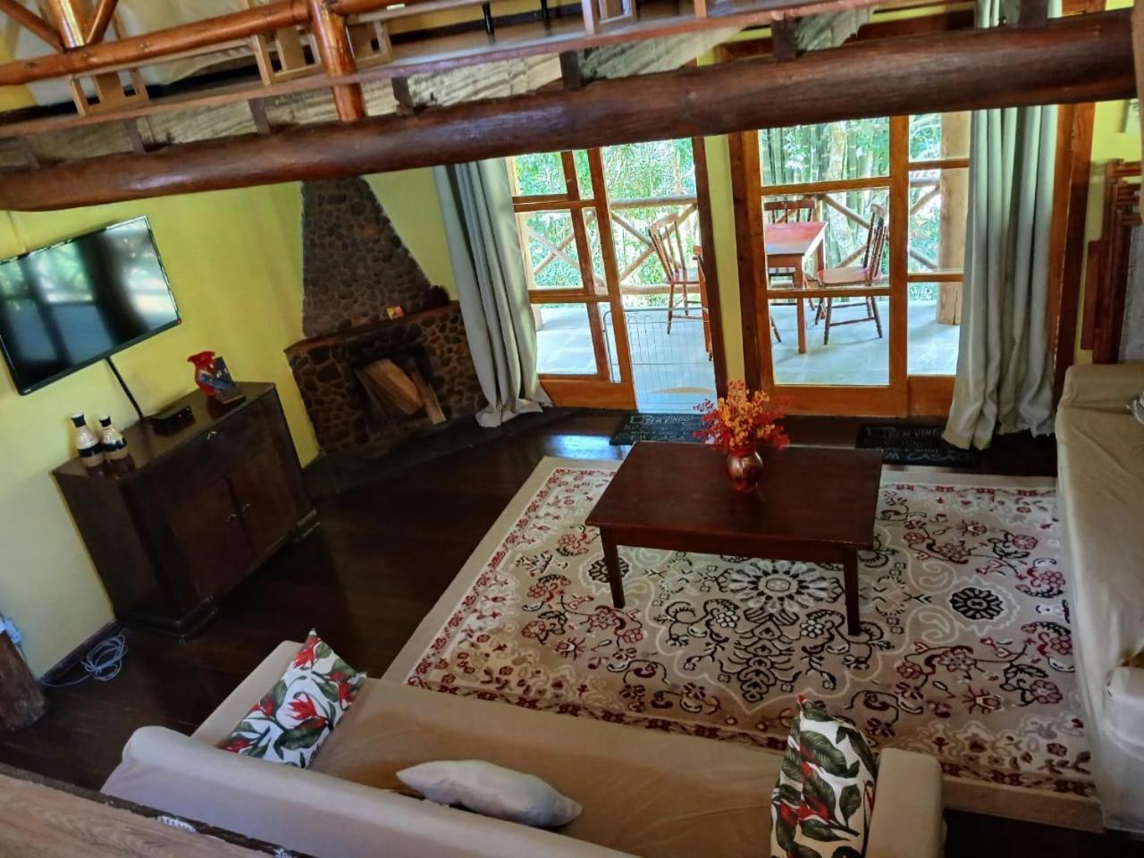 Sitio Recanto Da Paz Chales - Casa E Chale Para Temporada Sao Pedro da Serra  Bilik gambar